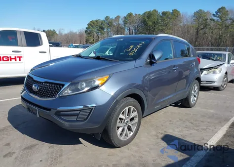 2016 Kia Sportage Lx z USA, uszkodzony, nr VIN KNDPB3ACXG7826326